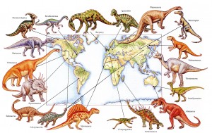 Dinosaurs Around the World - small