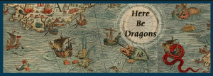 Map Here be Dragons