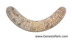 Egyptian Apotropaic Wand on Hippo Tusk British Museum