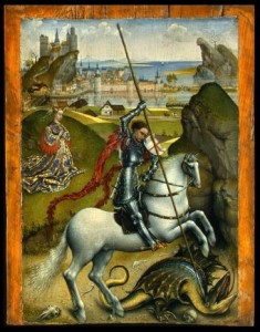 Rogier van der Weyden's St George 1432-1435