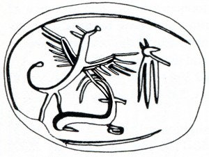 Scarab with Winged Serpent Giveon p. 71b