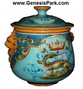 French Salamander Bowl 1890 Clean